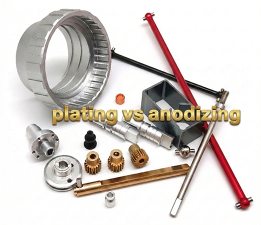 Get durable metal finishes: plating deposits metal for corrosion resistance, anodizing oxidizes aluminum for wear protection and vibrant colors. Request a quote today.